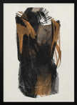 Wall art Black Figure On Neutral Background 1