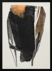 Wall art Black Figure On Neutral Background 2