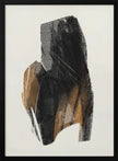 Wall art Black Figure On Neutral Background 4