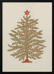 Wall art Christmas tree 02 Canvas Print