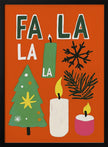 Toile décorative Fa la la