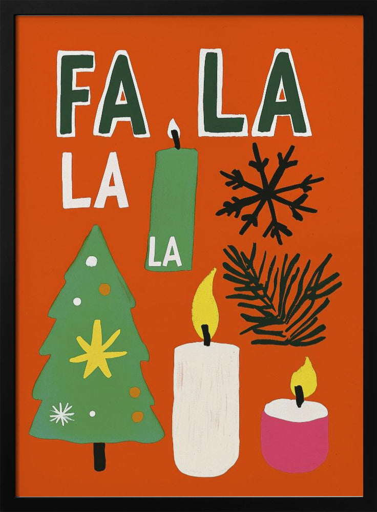 Toile décorative Fa la la