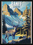 Wall art Banff National Park