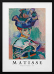 Wall art Femme au chapeau 1905
