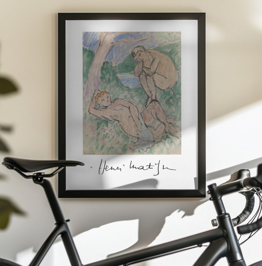 Wall art Baigneurs
