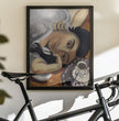 Wall art Lorette Con Una Tazza Di Caffe 1916