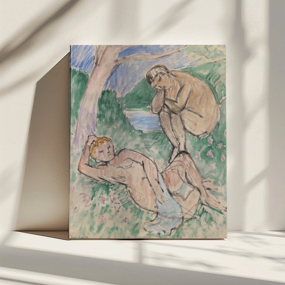 Wall art Baigneuses