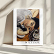 Wall art Lorette Con Una Tazza Di Caffe 1916 Boarder