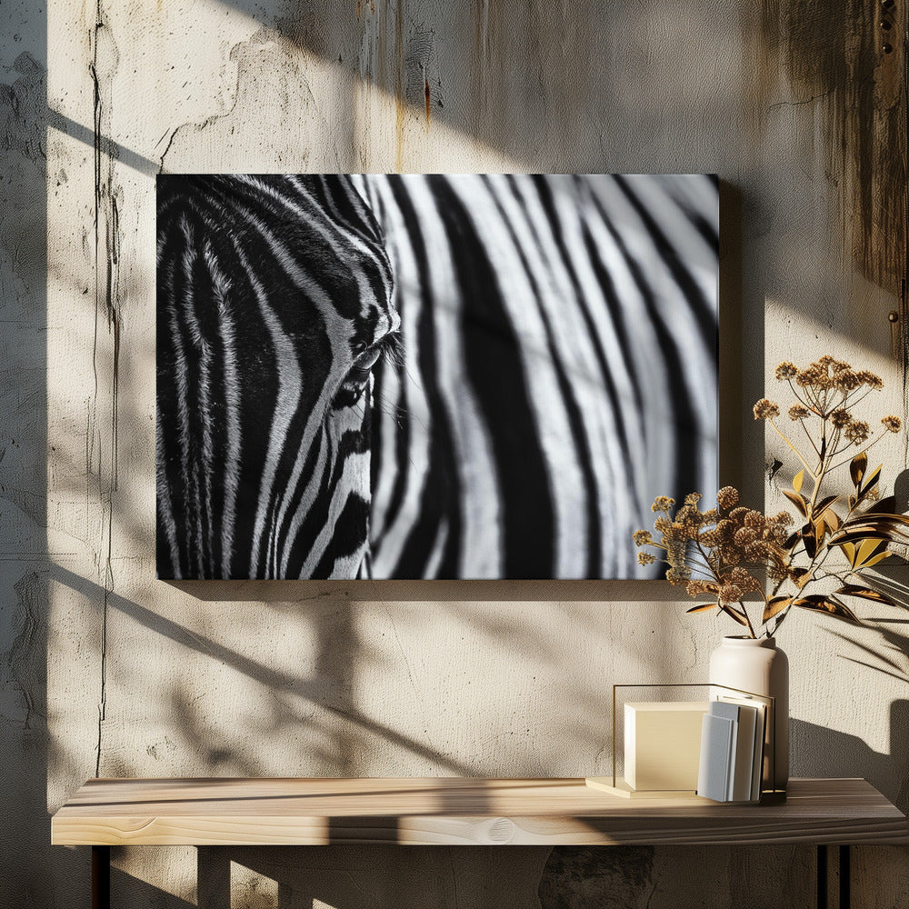 Art mural : Le regard de la nature