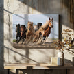 Wall art Lucky Six Horses