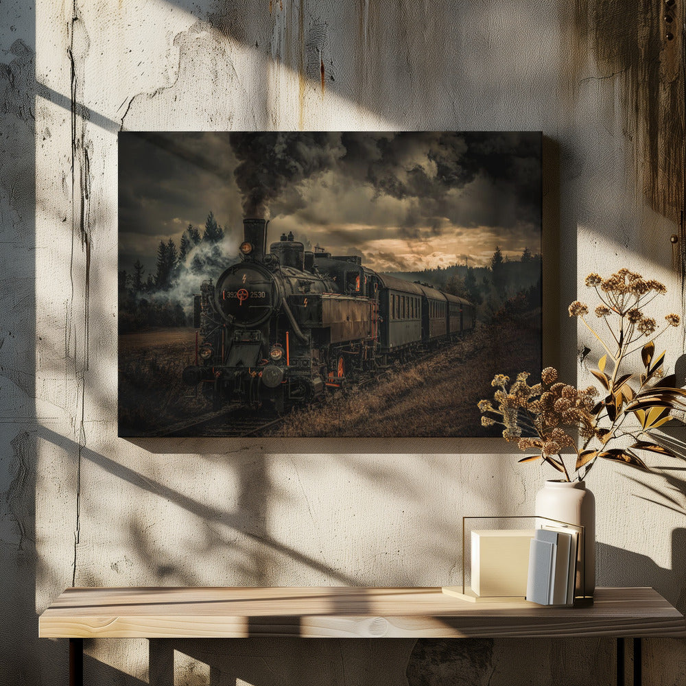 Wall Art Train de l'or (Gold digger train)
