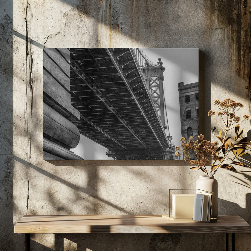 Wall art Manhattan Bridge - Brooklyn New York
