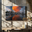 Impression sur toile d'œuvre d'art murale 