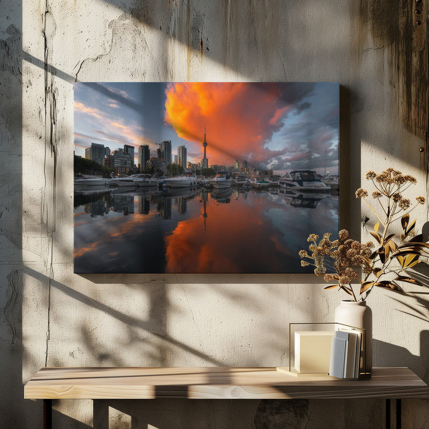 Impression sur toile d'œuvre d'art murale 