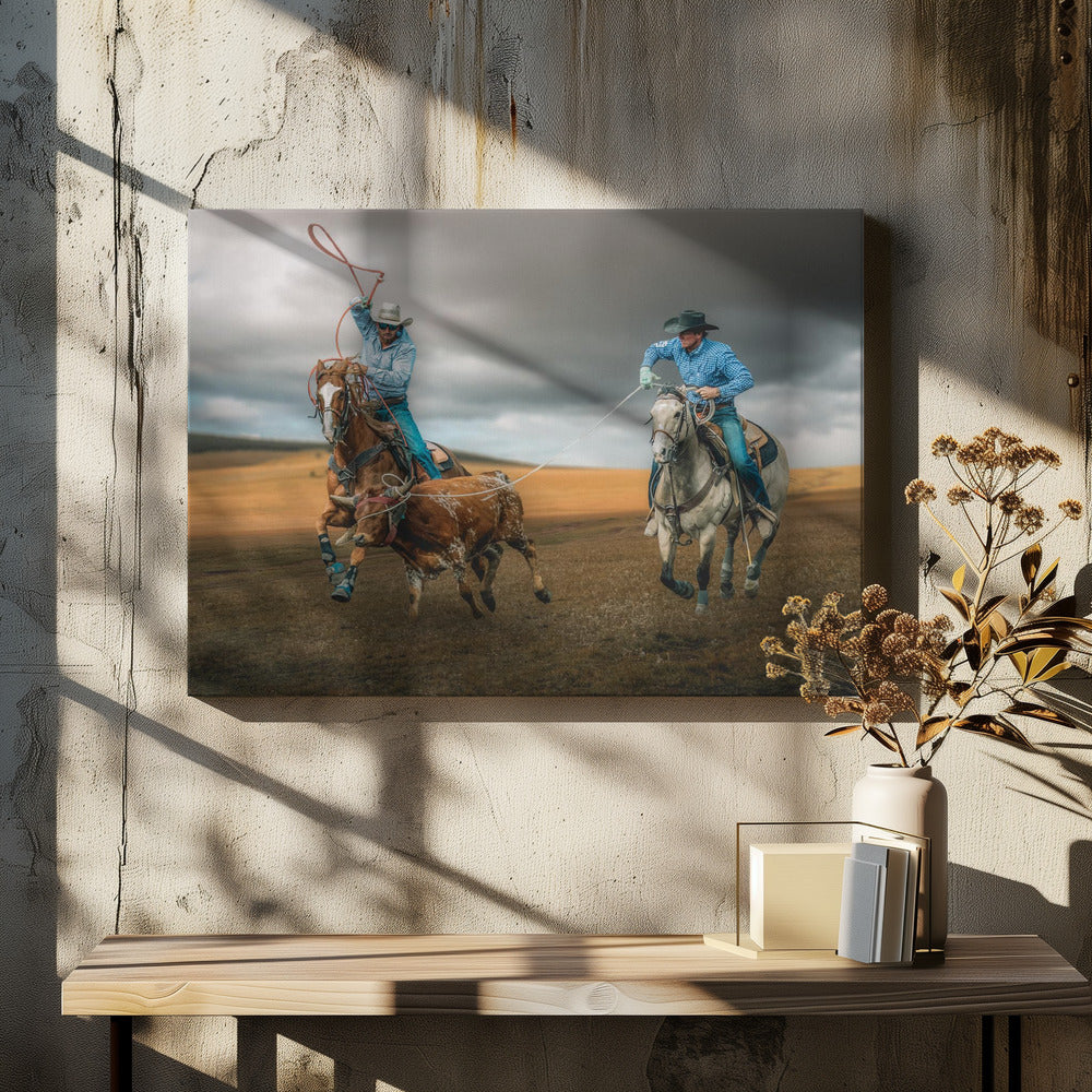 Team Roping (ou lasso de groupe)