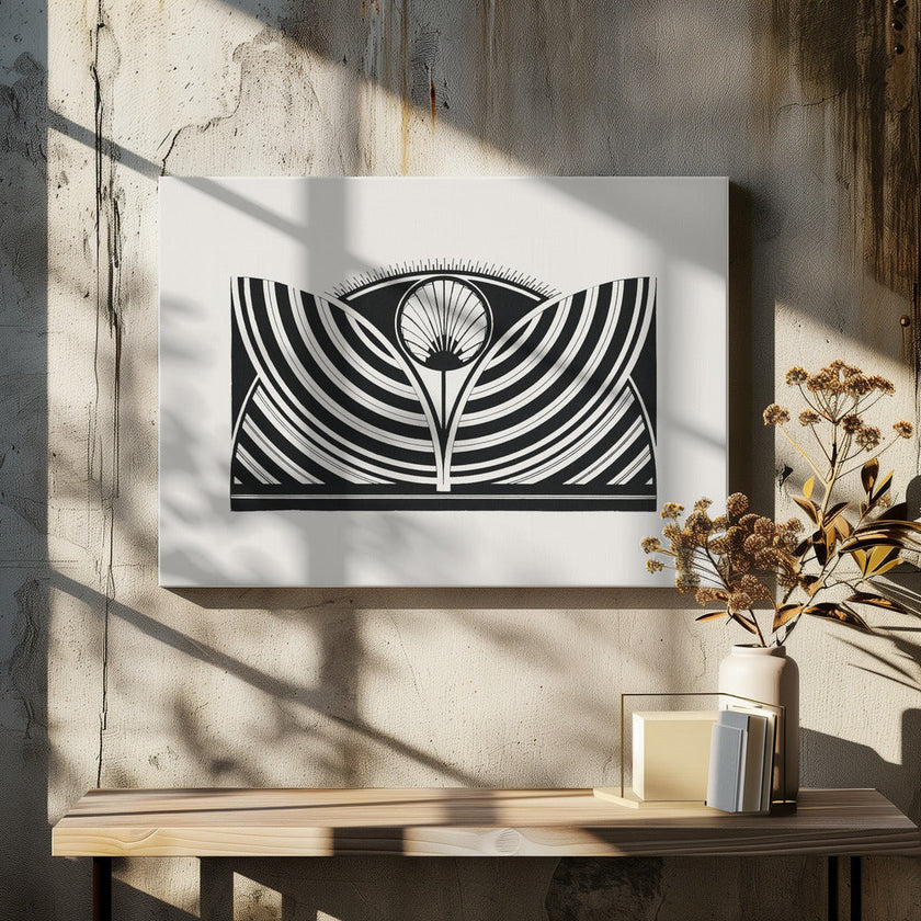 Wall art Stylized Floral Pattern