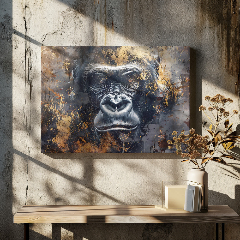 Illustration murale vintage d'animaux - Wallart 03