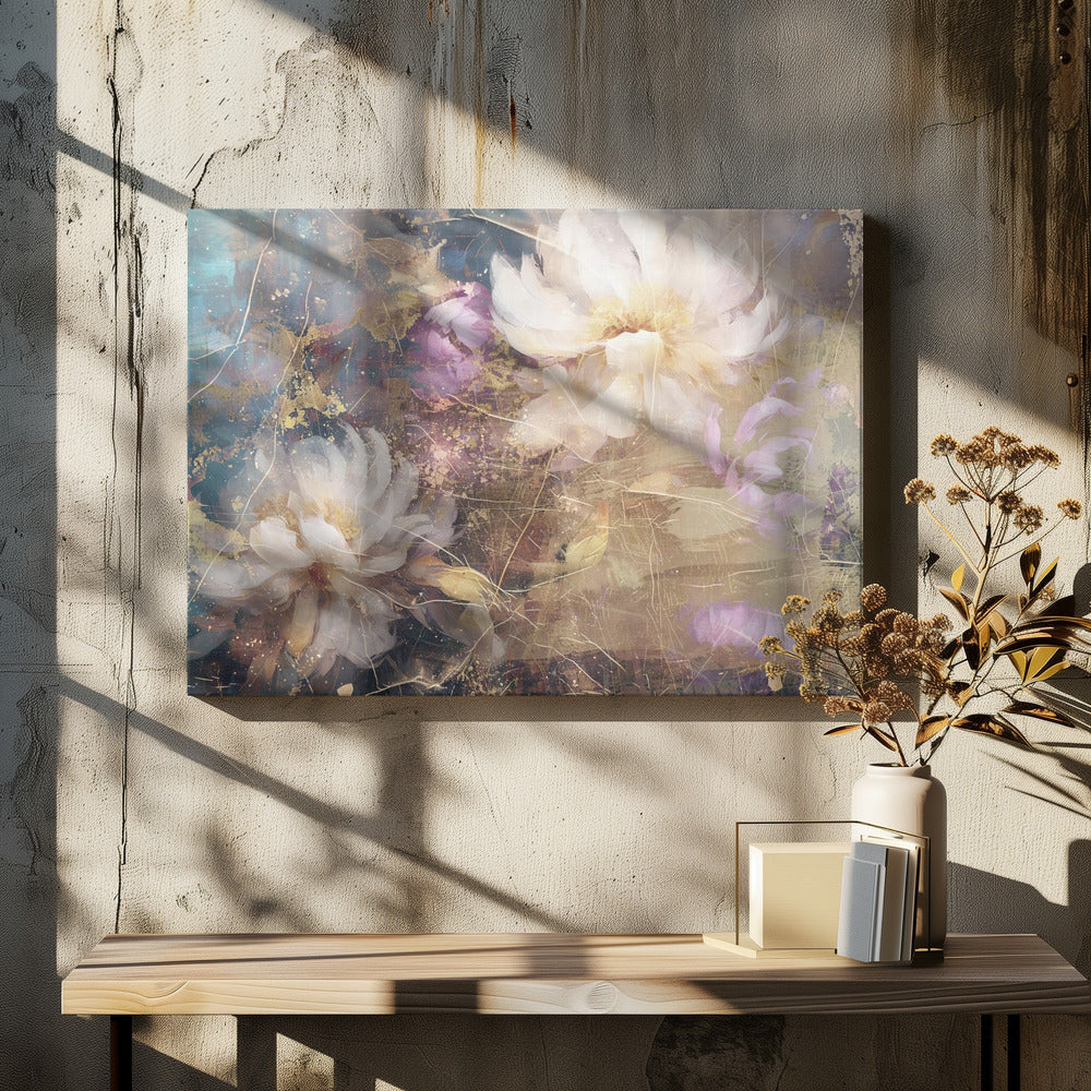 Illustration murale Fleur Art floral Illustration murale 002