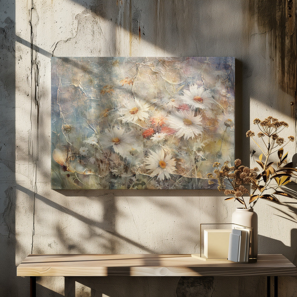 Illustration murale Fleur Art floral Illustration murale 009