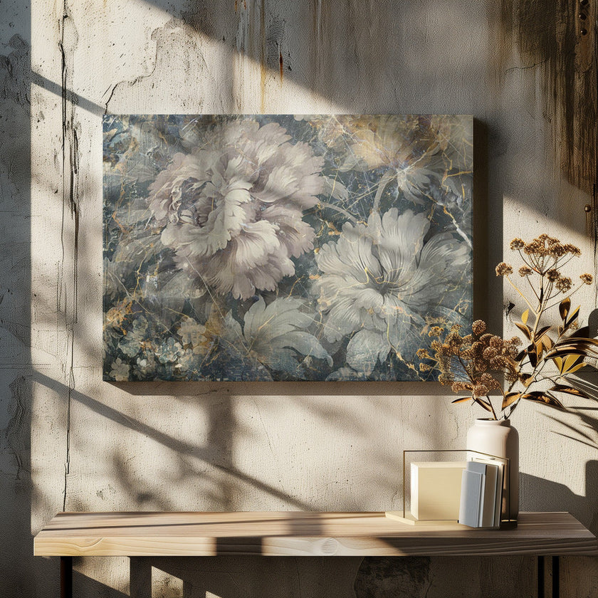 Illustration murale Fleur Art floral Illustration murale 011