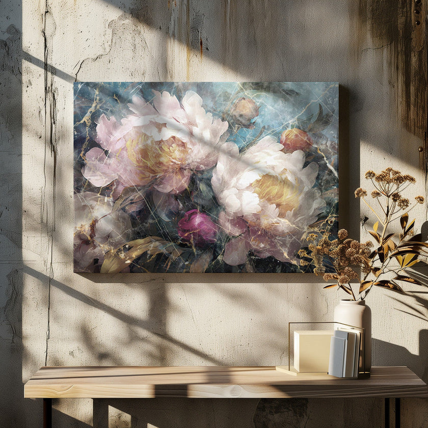 Illustration murale Fleur Art floral Illustration murale 015