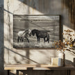 Wall art close encounter