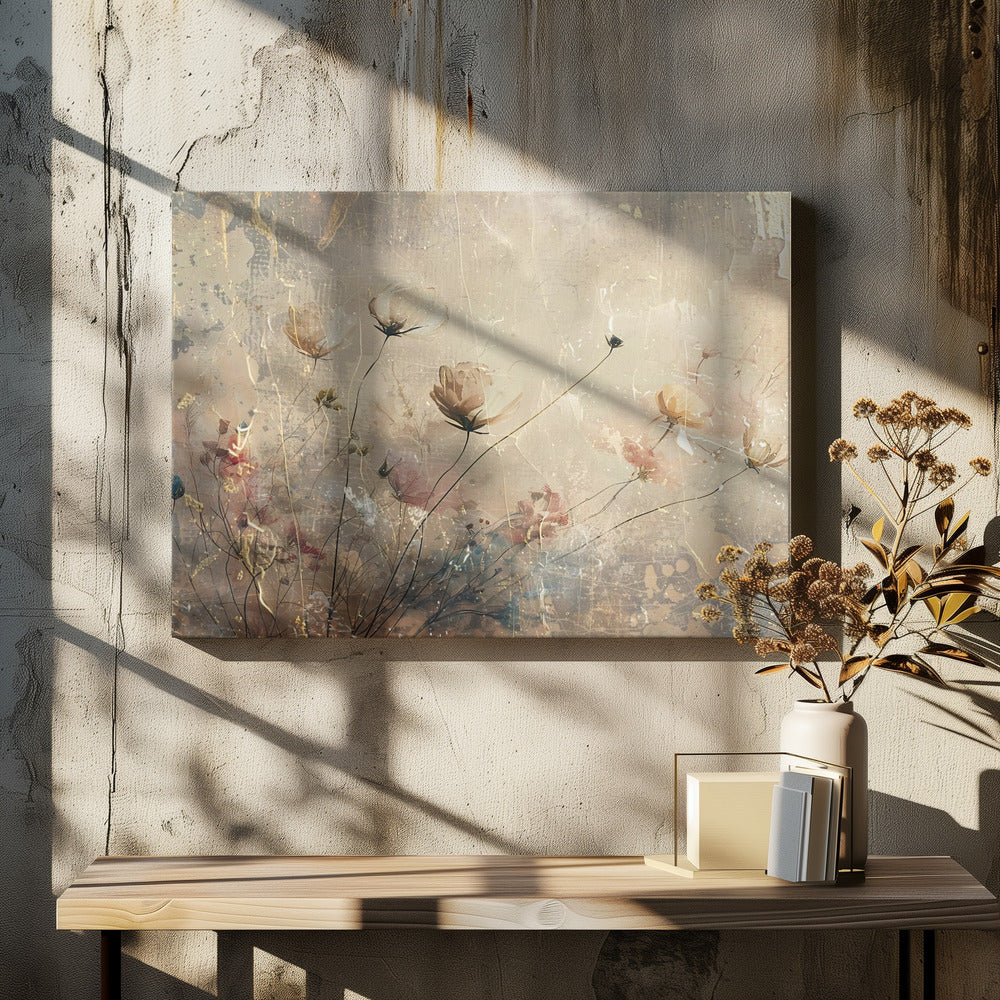 Illustration murale Fleur Art floral Illustration murale 113