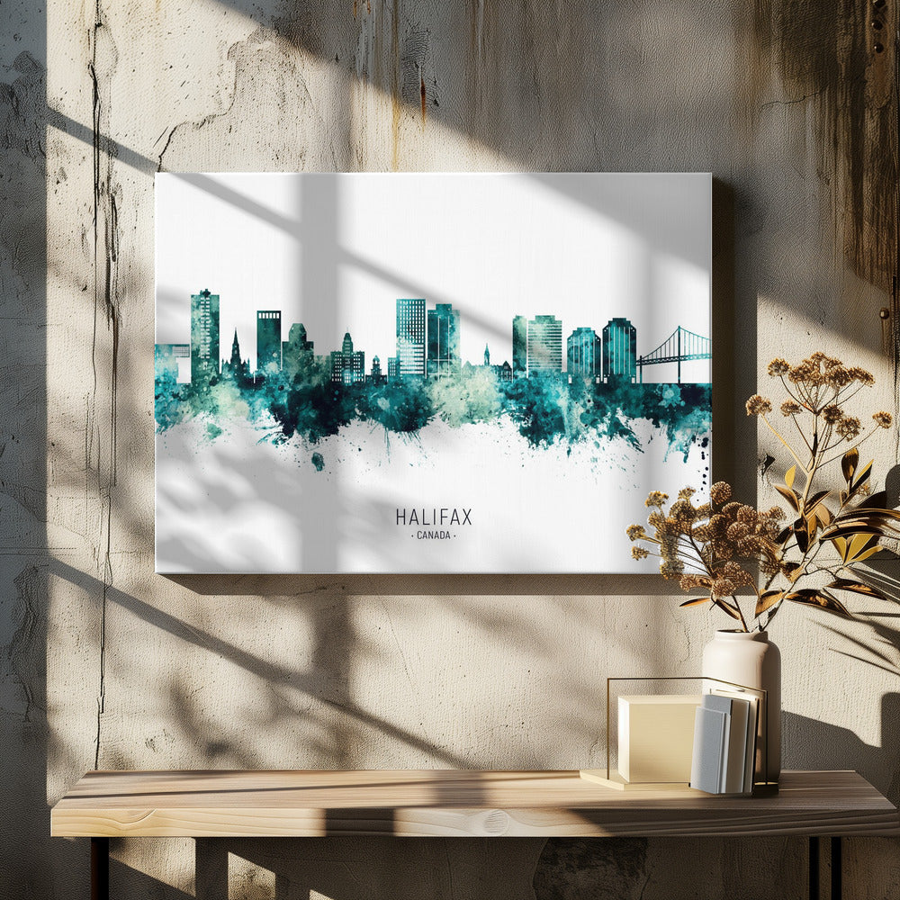 Wall art, Skyline de Halifax, Canada