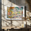 Wall art La Joie De Vivre, With Boarder