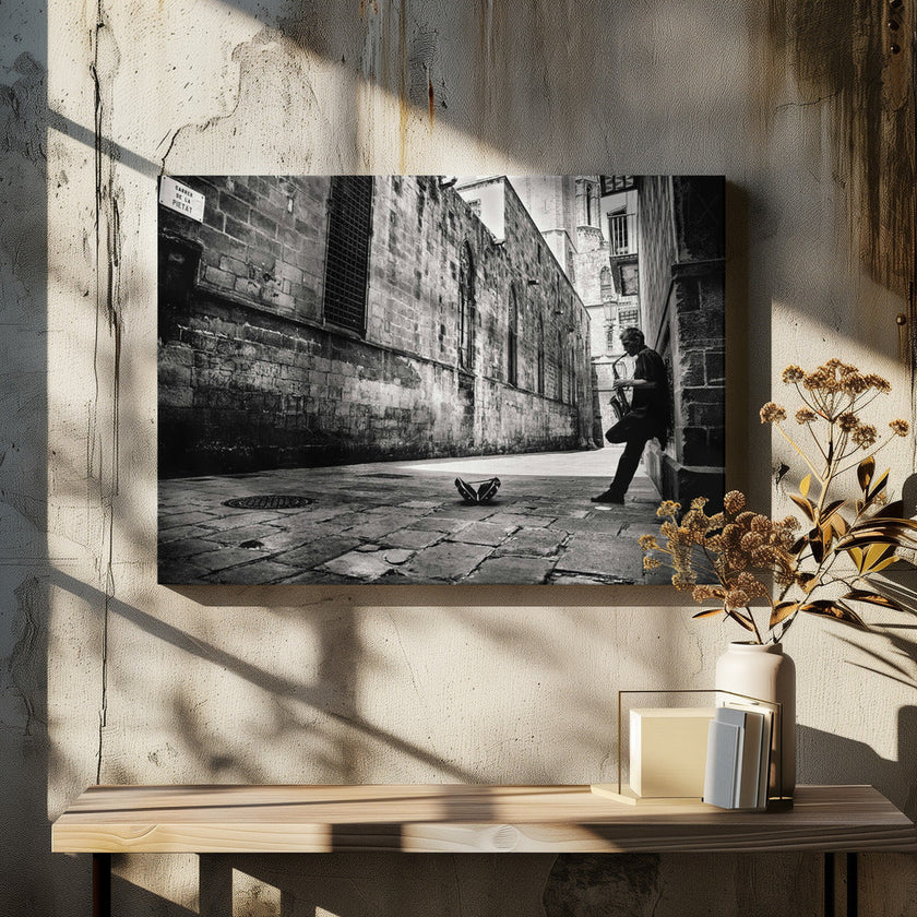 Wall art Silent Street