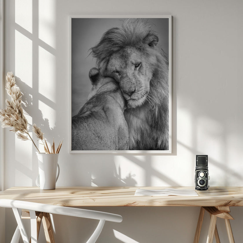 Impression sur toile : Wall art African Love !