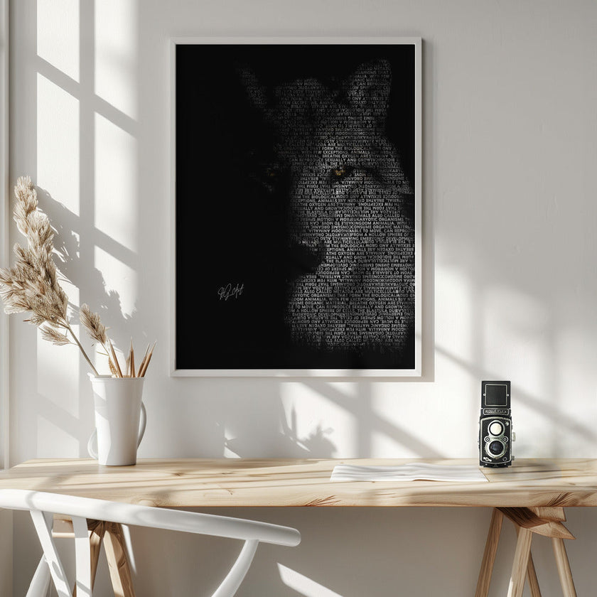 Wall art Wolf