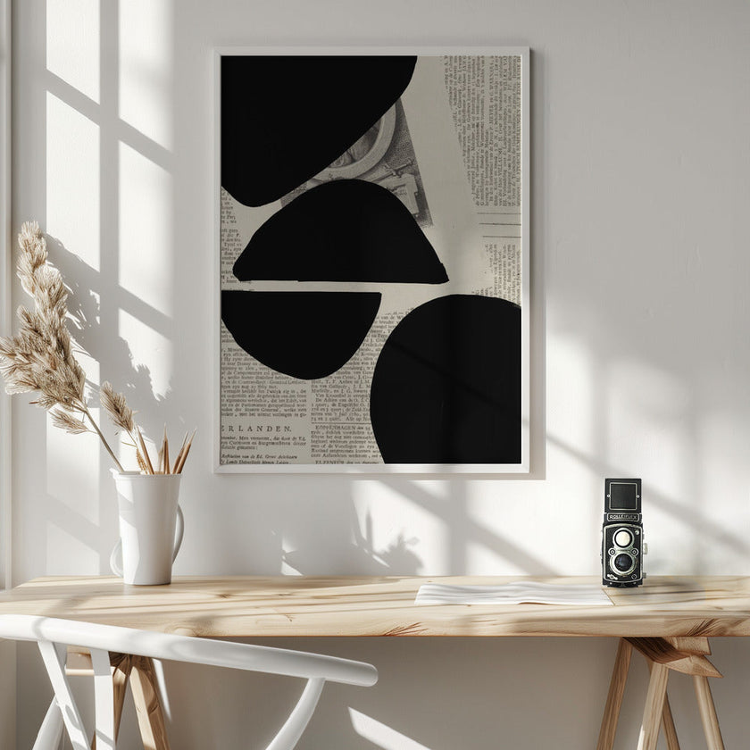 Wall Art Abstract Paper VIII