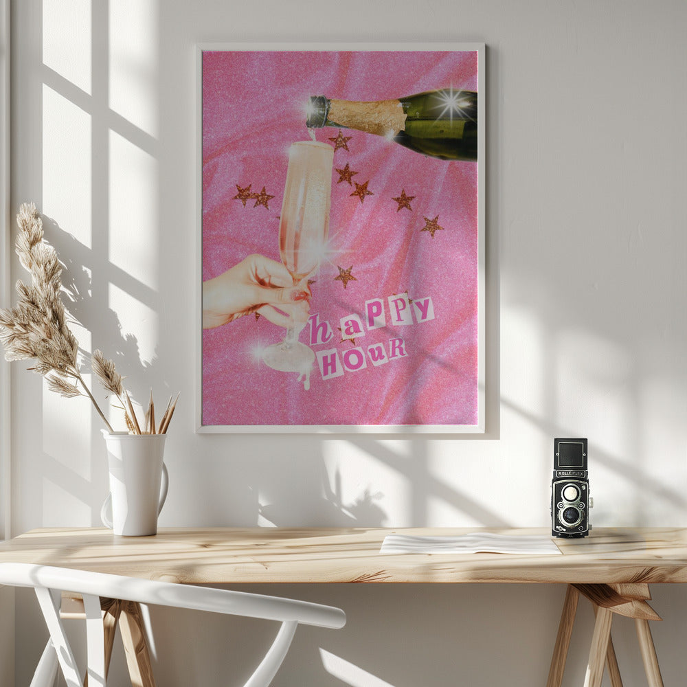 Wall art Bubbly Celebration (Wall art célébration pétillante)
