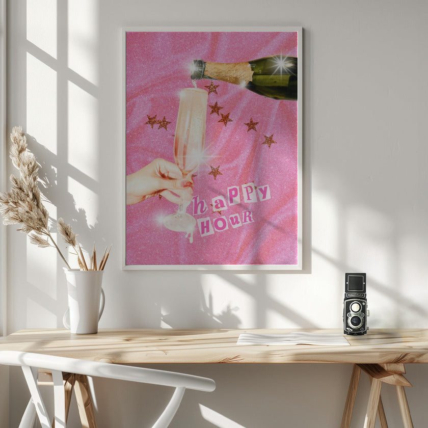 Wall art Bubbly Celebration (Wall art célébration pétillante)
