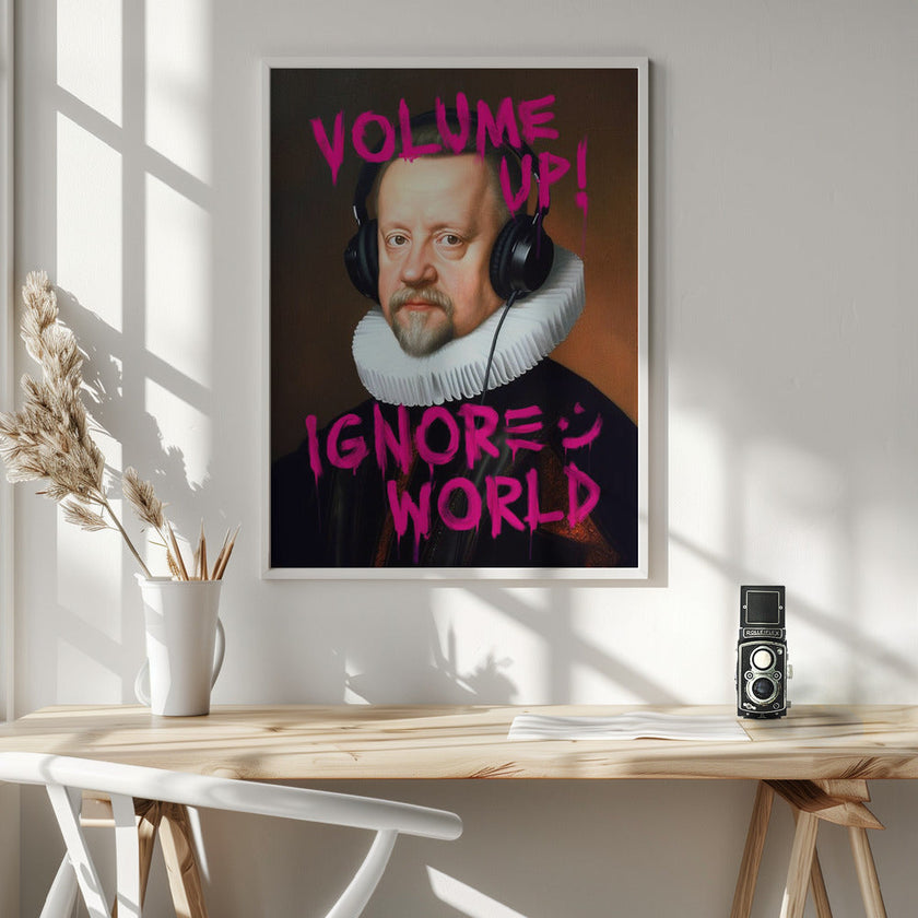 Volume Up Canvas Print