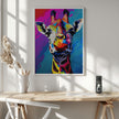 Wall art Giraffe Pop Art