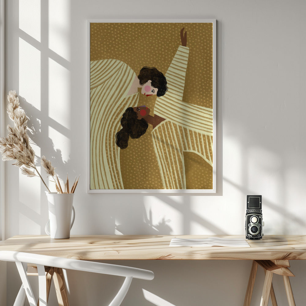 Wall art Two Line Women