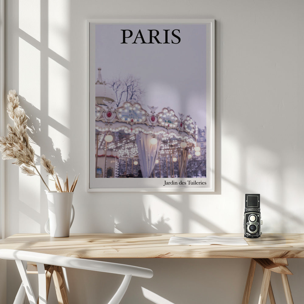 Impression sur toile Wall art Parisjardin Ratioiso