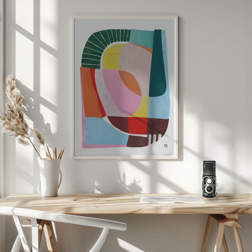 Wall art Happiness 01