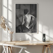 Wall art Study After Eugène Durieu &  #039;s Seated Female Nude - 20-08-21