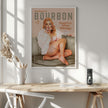 Wall art Babes of Bourbon Vol 7 Sexy Vintage Whiskey Pinup Girl