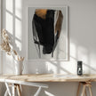 Wall art Black Figure On Neutral Background 2