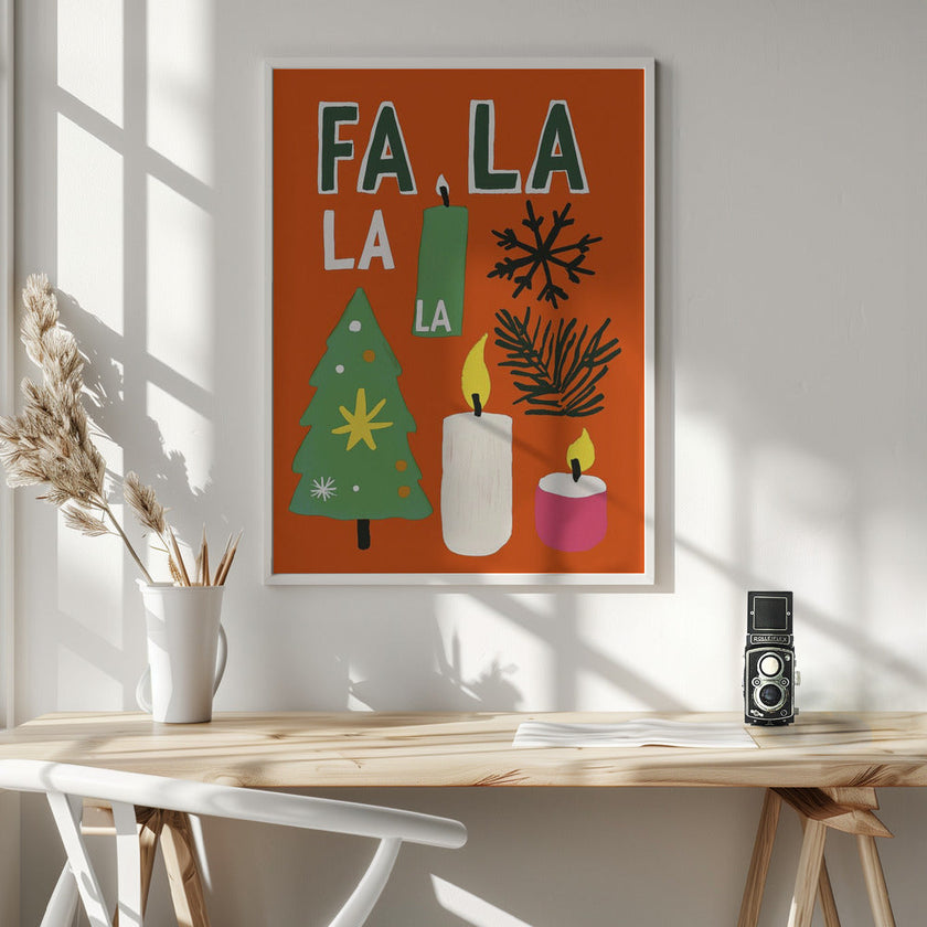 Toile décorative Fa la la