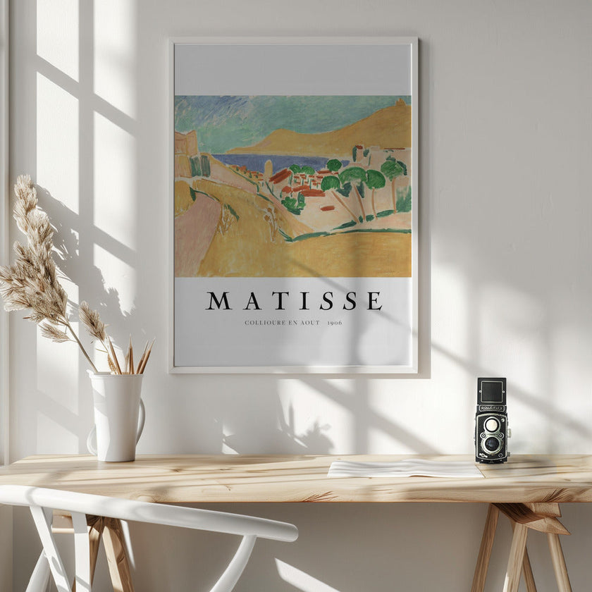 Wall art Collioure En Aout