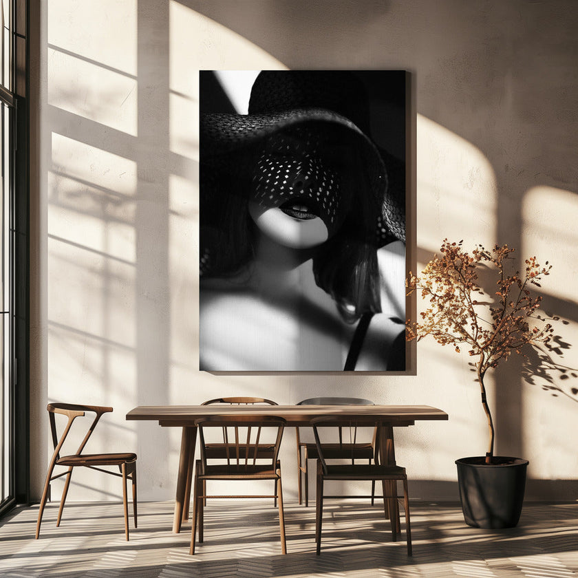 Art mural Shadowed Elegance