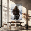 Wall Art Bison en approche