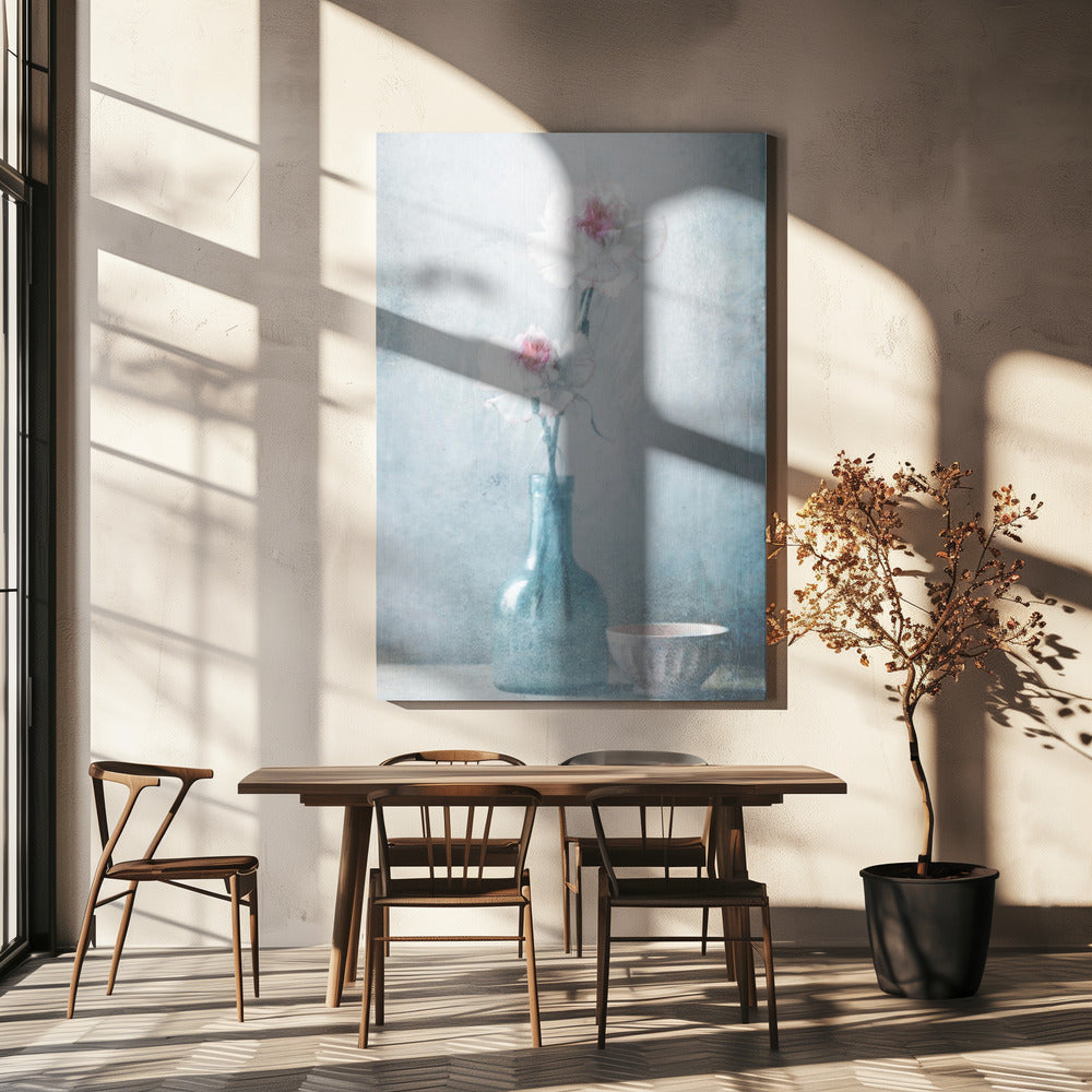 Art mural : Amitié en fleurs