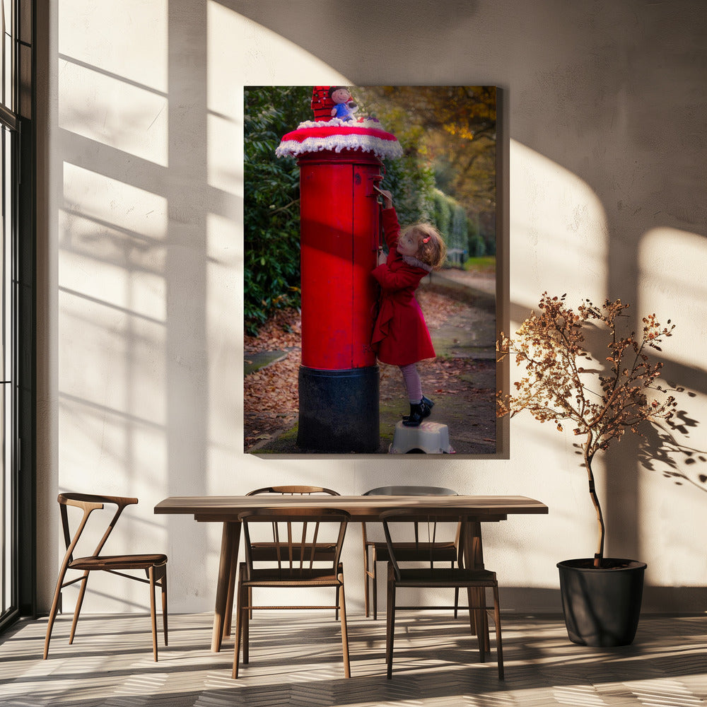 Décoration murale : Lettre au Père Noël