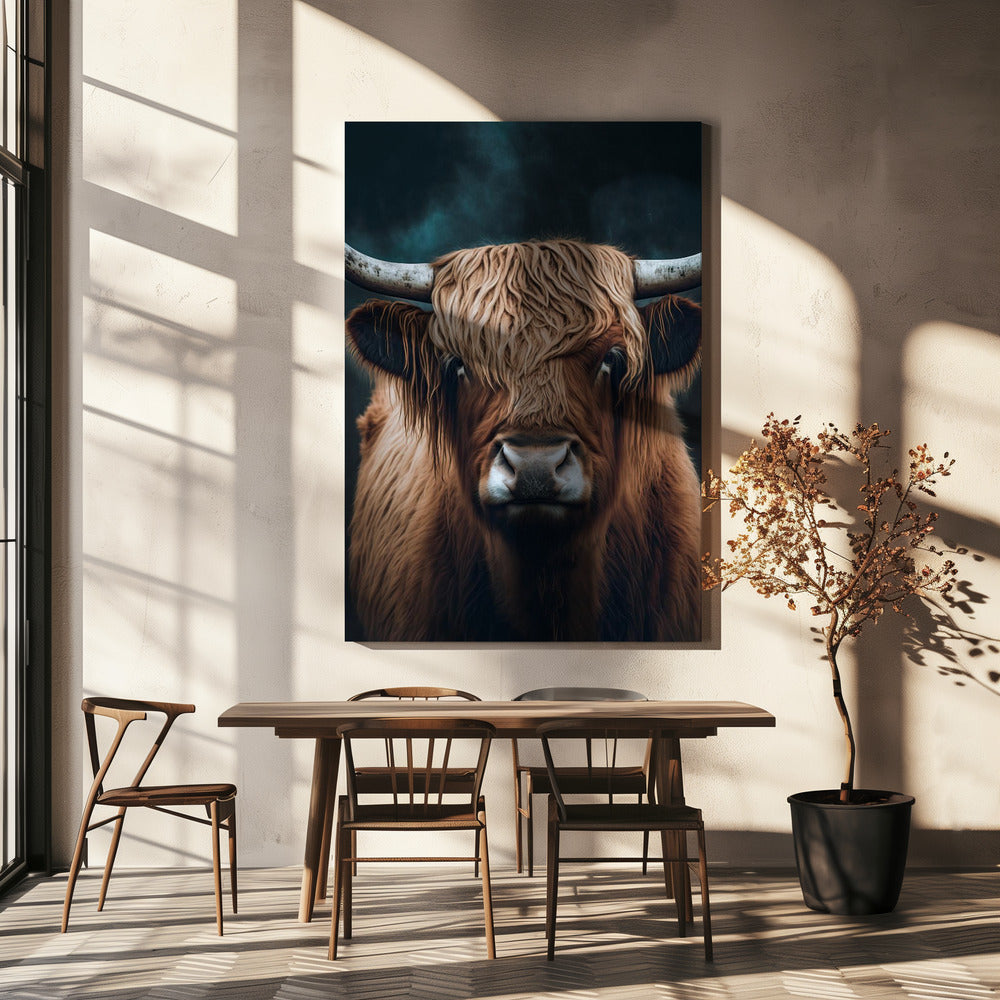 Wall Art Vache des Highlands